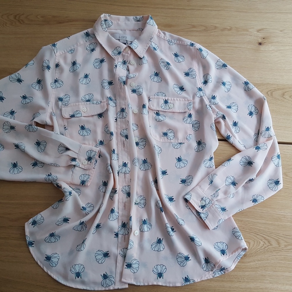 Floral pink Blouse